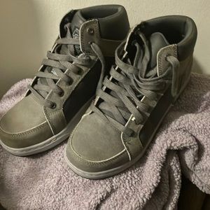 Mens Skechers steel toe ankle boot